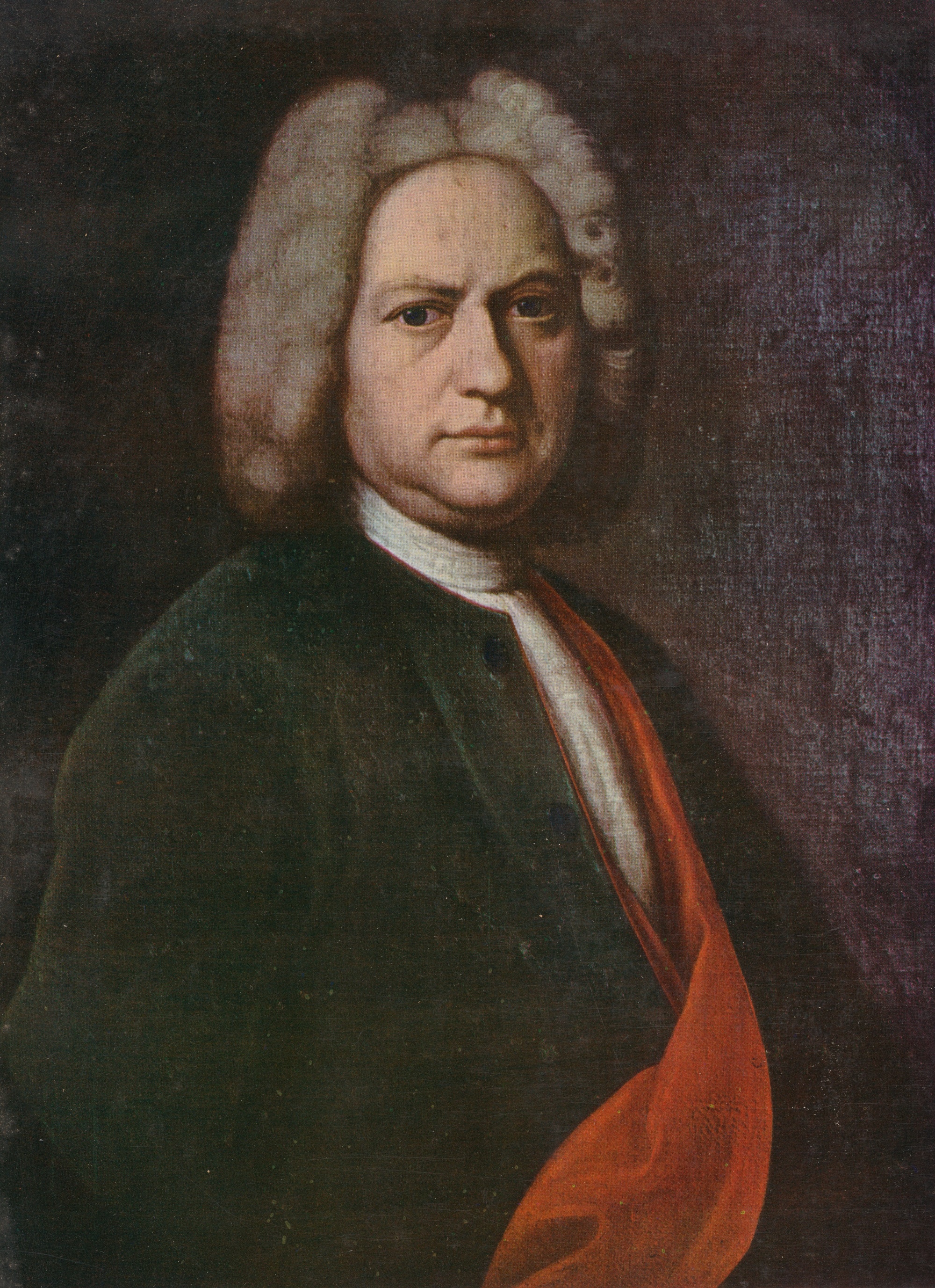 Johann Sebastian BACH, une peinture de J.J. IHLE, env. 1720