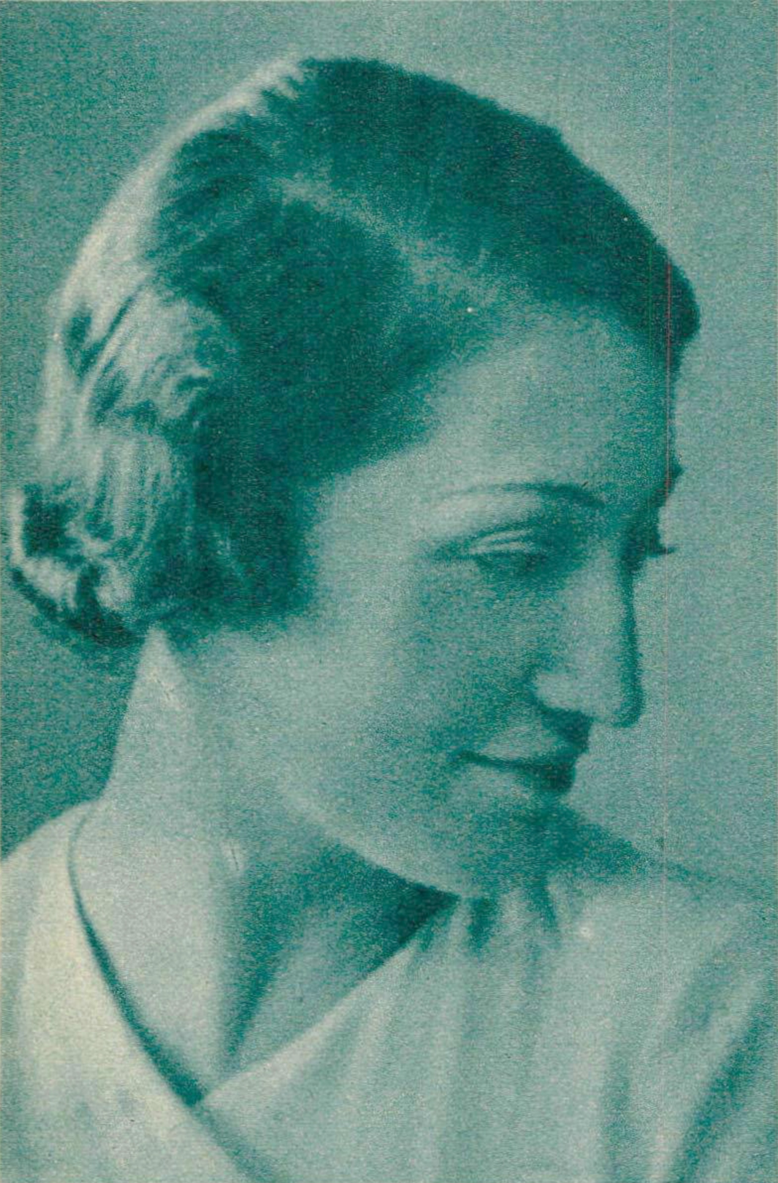 Jacqueline BLANCARD au début des années 1930, publié entre autres dans la revue Le Radio du 3 avril 1936 en page 638