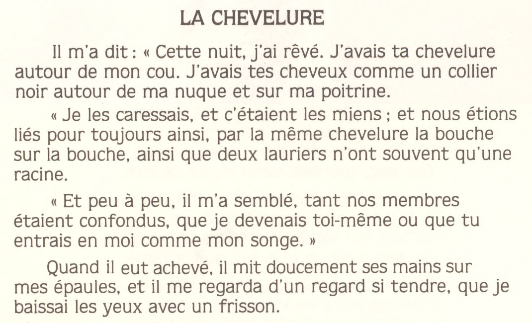 La Chevelure