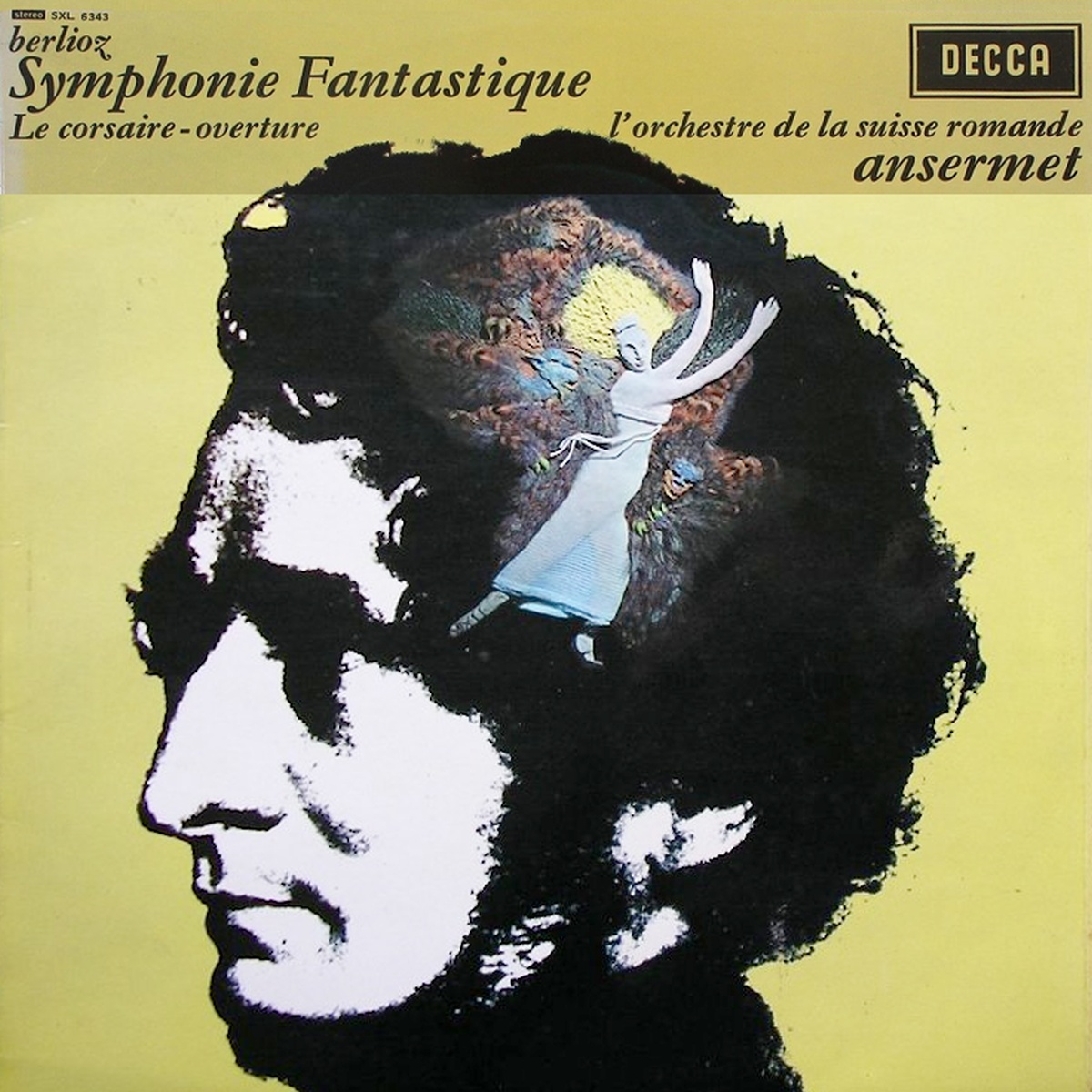 Berlioz, Symphonie Fantastique, OSR, Ernest ANSERMET, Decca 1968, Cliquer sur la photo pour une vue agrandie et les références