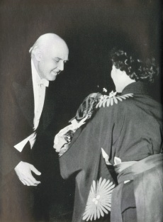 Walter GIESEKING, tournée au Japon, 1951, cliquer pour une vue agrandie