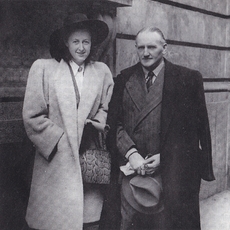 Emmy HÜRLIMANN avec Hermann SCHERCHEN, cliquer pour une vue agrandie