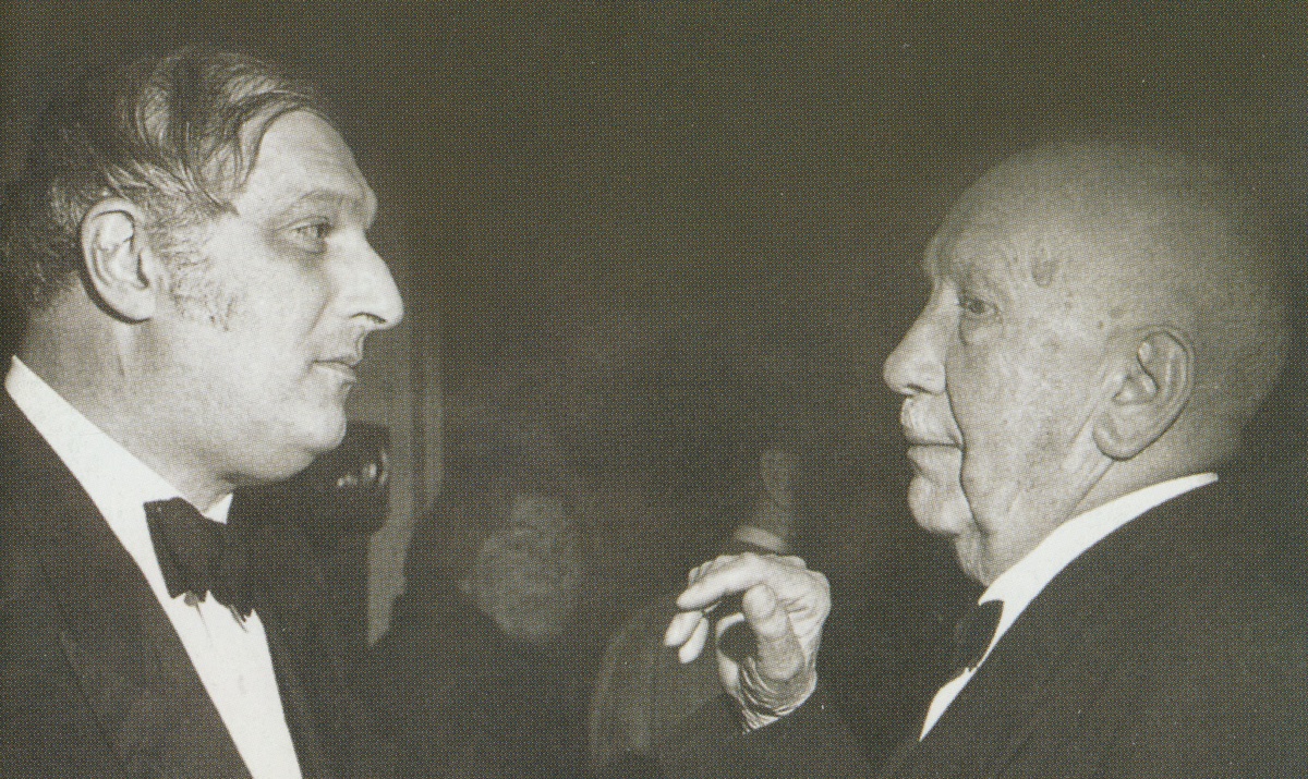 Clemens Krauss et Richard Strauss, lieu, date et photographe inconnus