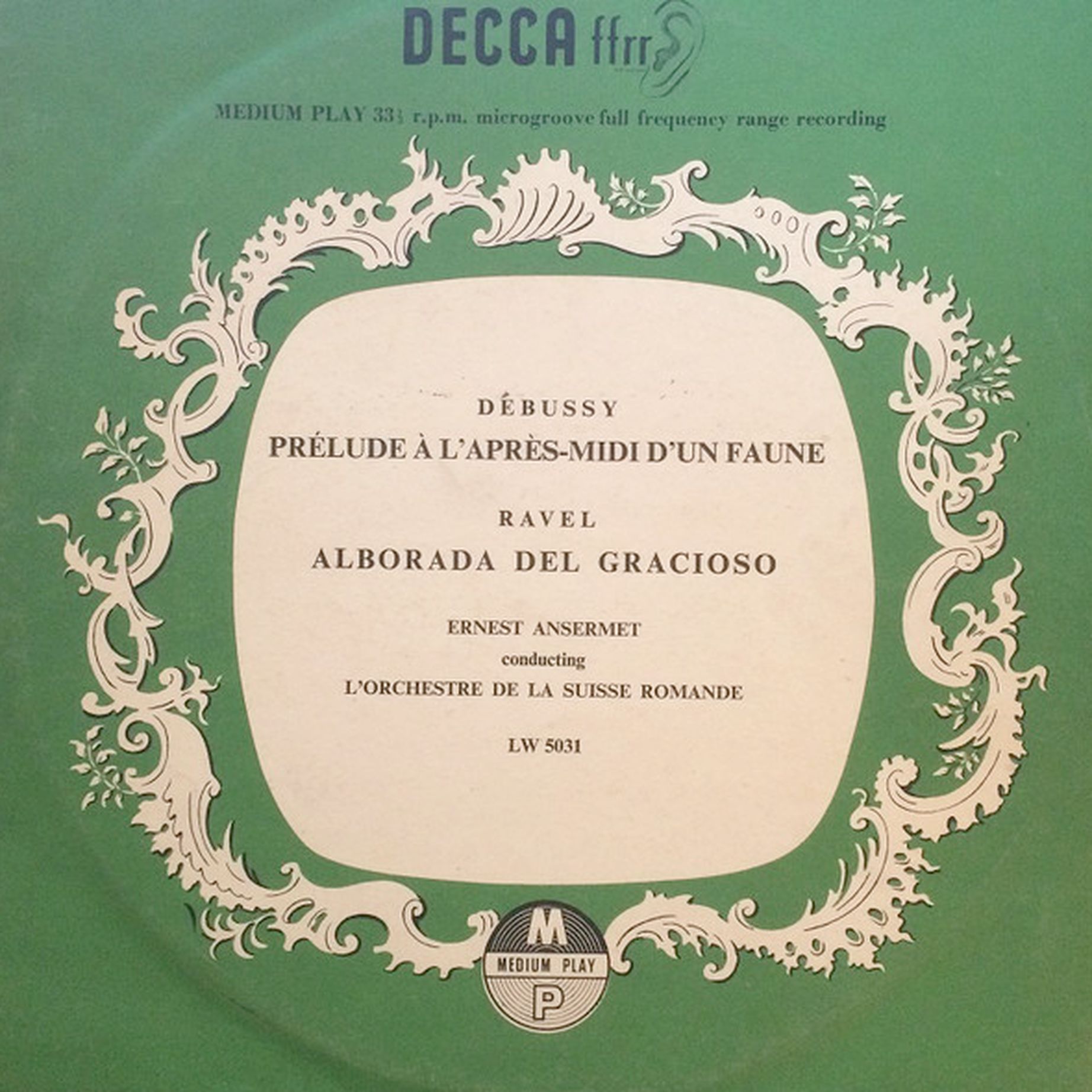Decca LW 5031, recto pochette édition GB, cliquer pour une vue agrandie