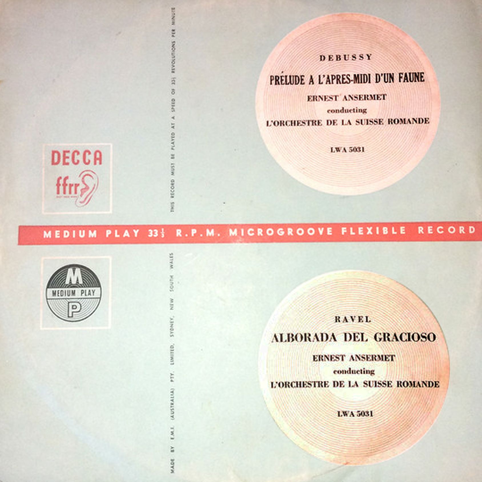 Decca LW 5031, recto pochette  édition CH/D, cliquer pour une vue agrandie