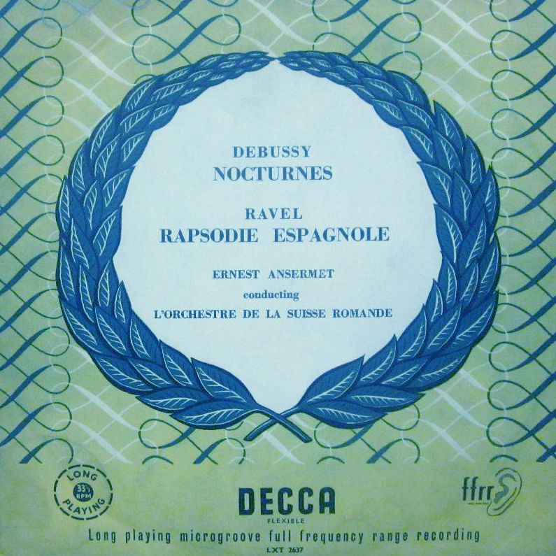 Disque Decca LXT 2637, recto de la pochette, cliquer pour une vue agrandie