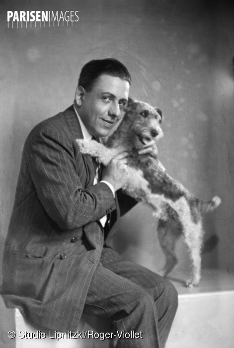 Francis Poulenc, cliquer sur la photo pour voir l'original et ses références