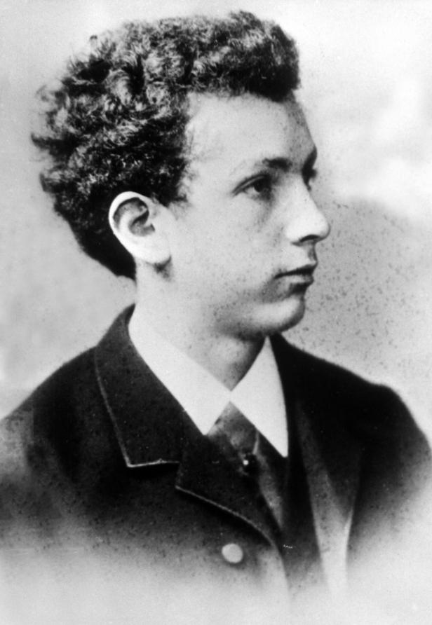 Le jeune Richard STRAUSS, date et photographe inconnus