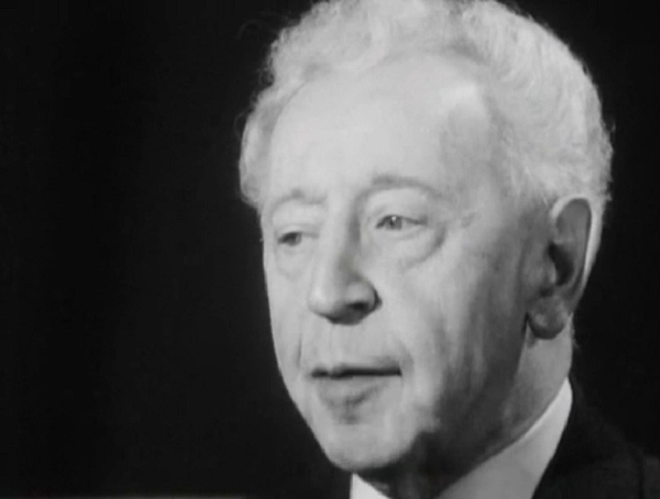 Arthur RUBINSTEIN, émission Carrefour RTSR, 25 novembre 1964