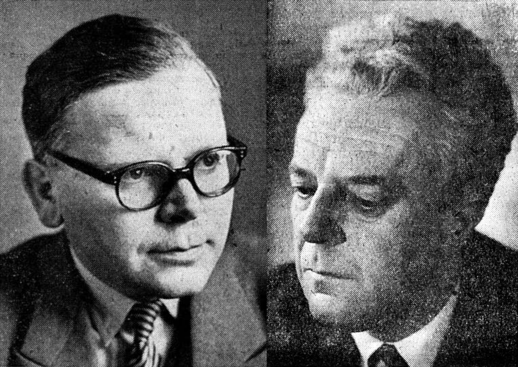 Erich SCHMID et Paul BAUMGARTNER