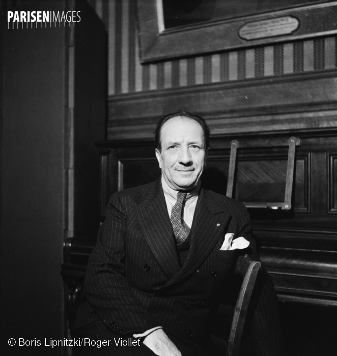 Jacques THIBAUD, Paris, février 1939, ParisEnImages © Boris Lipnitzki/Roger-Viollet, Cliquer sur la photo pour une vue agrandie et les références
