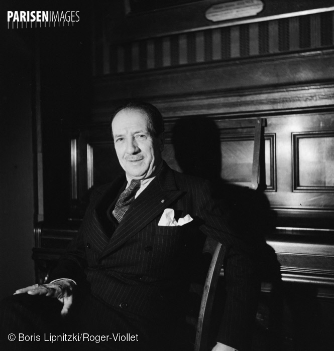 Jacques THIBAUD, Paris, février 1939, ParisEnImages © Boris Lipnitzki/Roger-Viollet, Cliquer sur la photo pour une vue agrandie et les références
