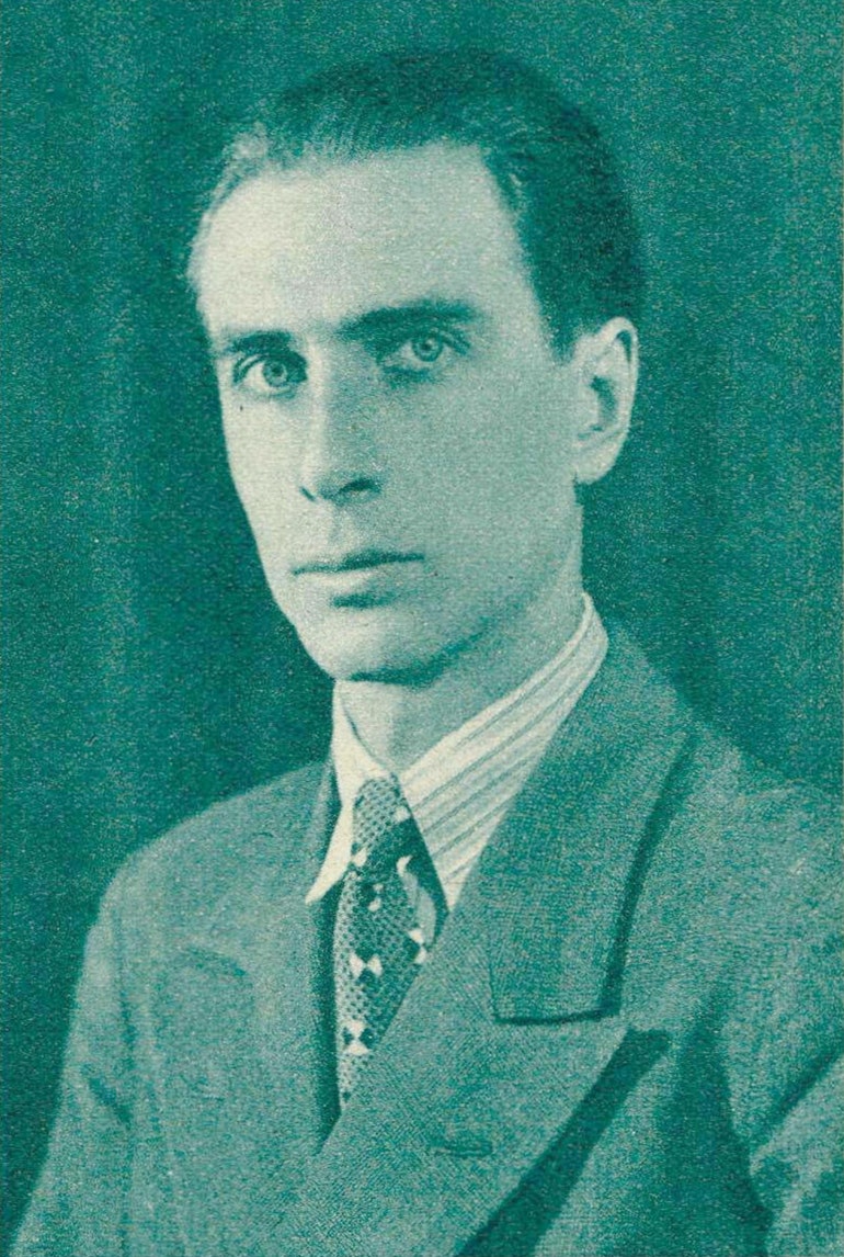 Franz Walter vers 1936, un portrait publié - entre autres - dans la revue Le Radio du 13 mars 1936, No 675, en page 524