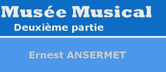 Logo Abschnitt Ansermet Ernest